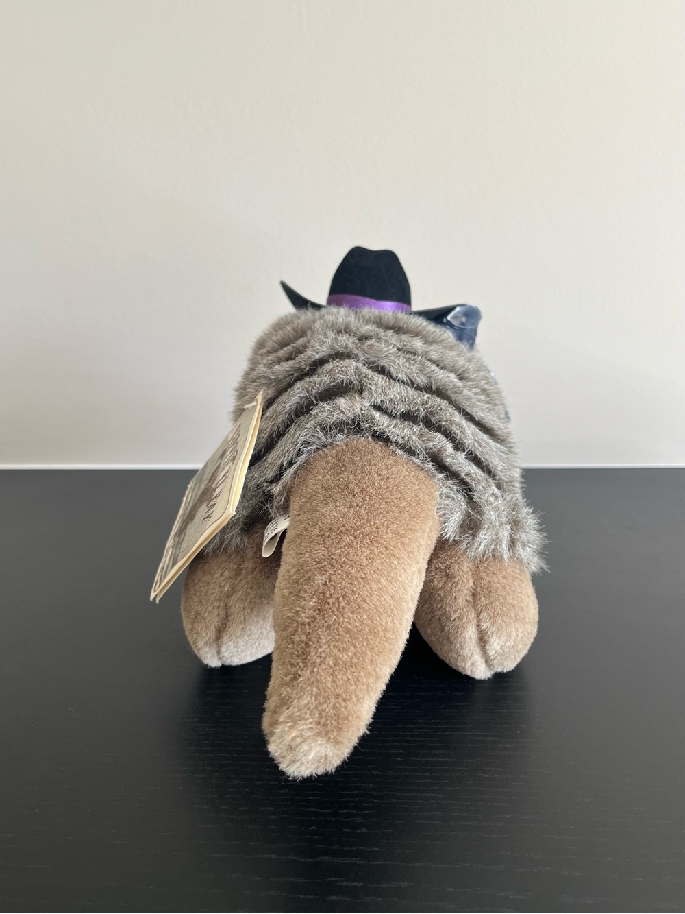 Yippie Yi Yay Texas Armadillo Stuffed Animal Plush Cowboy Hat Blue Bandana 12in - Picture 4 of 13